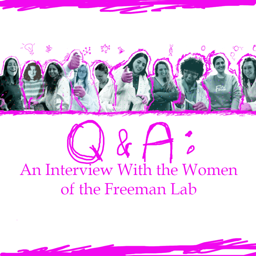 An interview with the women of the Freeman lab